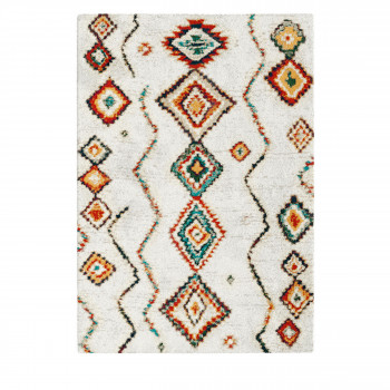 Zazy - Tapis d'inspiration berbère à motif ethnique