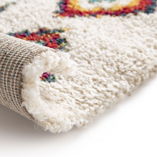 Zazy - Tapis d'inspiration berbère à motif ethnique