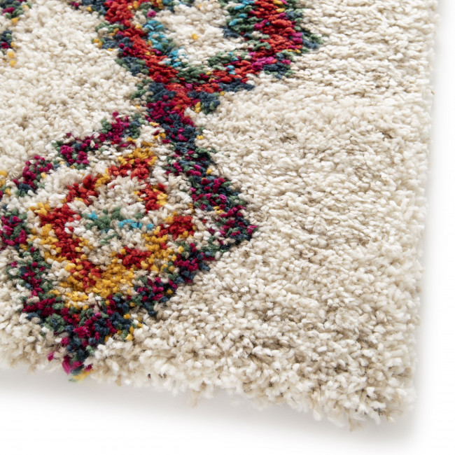 Zazy - Tapis d'inspiration berbère à motif ethnique