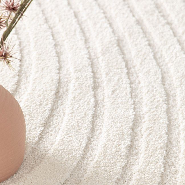 Gelato - Tapis contemporain de forme organique