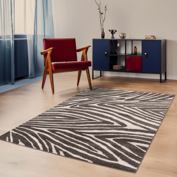 Zebra - Tapis graphique à motif zébré