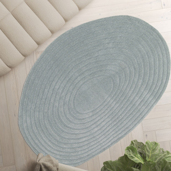 Gelato - Tapis contemporain de forme organique
