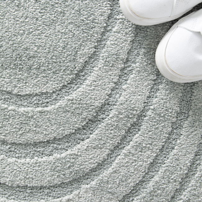 Gelato - Tapis contemporain de forme organique