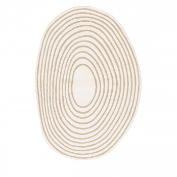 Gelato - Tapis contemporain de forme organique