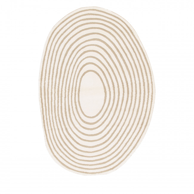 Gelato - Tapis contemporain de forme organique