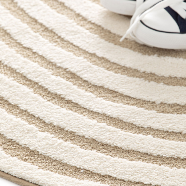 Gelato - Tapis contemporain de forme organique