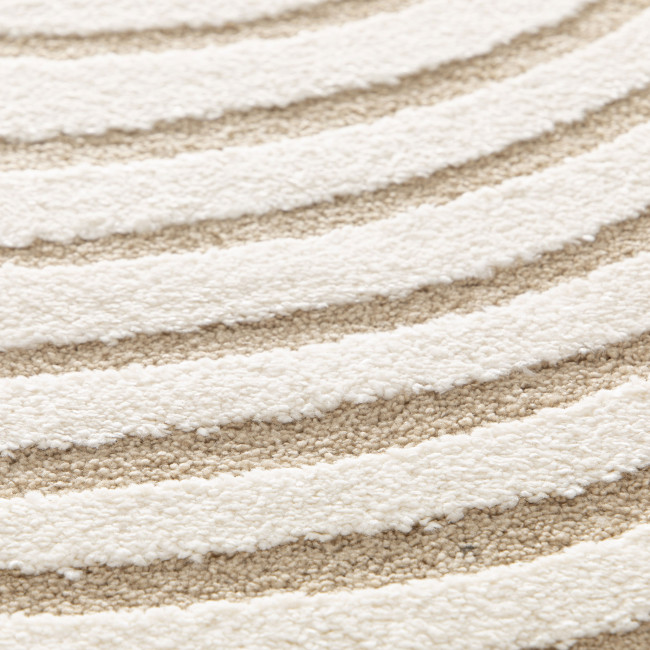 Gelato - Tapis contemporain de forme organique