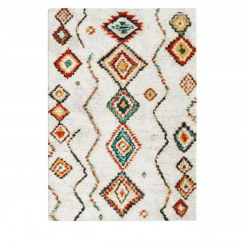 Zazy - Tapis d'inspiration berbère à motif ethnique