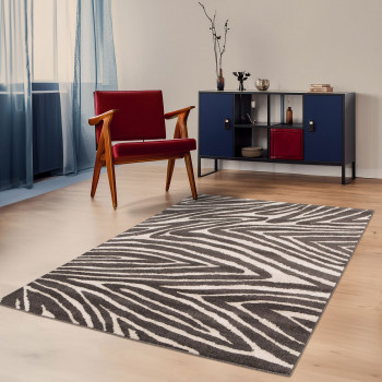 Zebra - Tapis graphique à motif zébré