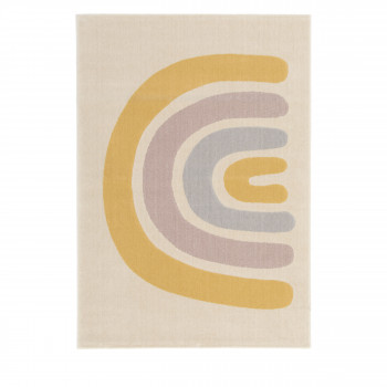 Zino - Tapis enfant à motif arc-en-ciel