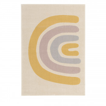 Zino - Tapis enfant à motif arc-en-ciel