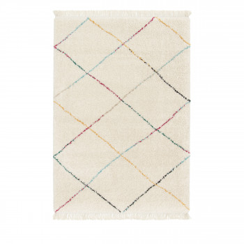 Bilo - Tapis d’inspiration berbère à losanges colorés