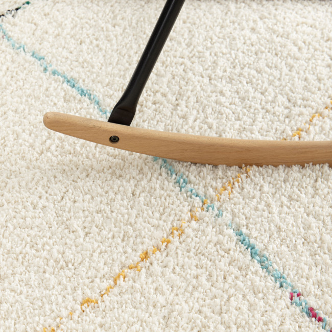 Bilo - Tapis d’inspiration berbère à losanges colorés