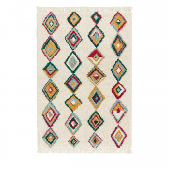 Bobi - Tapis d’inspiration berbère à losanges
