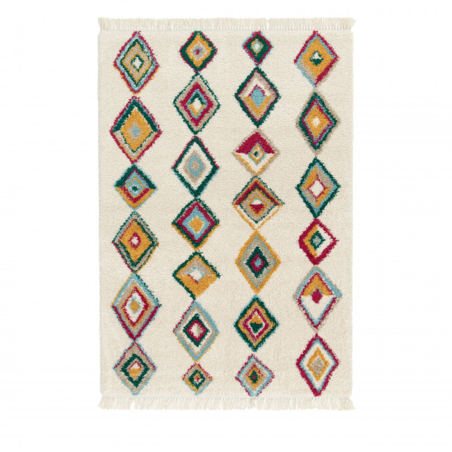 Bobi - Tapis d’inspiration berbère à losanges