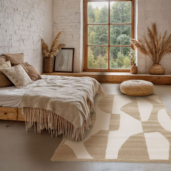 Abstry - Tapis graphique à motif abstrait