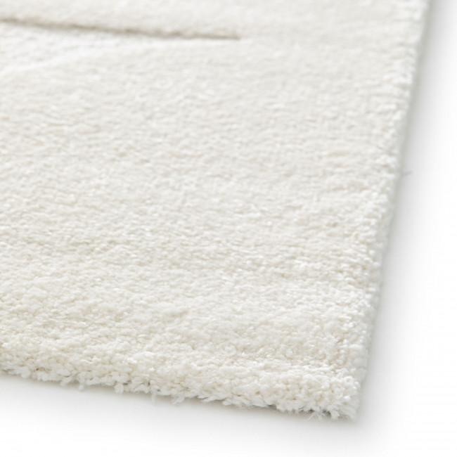 Flow - Tapis contemporain à motif floral en relief