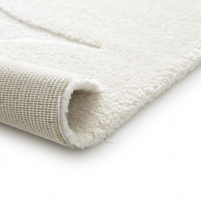 Flow - Tapis contemporain à motif floral en relief