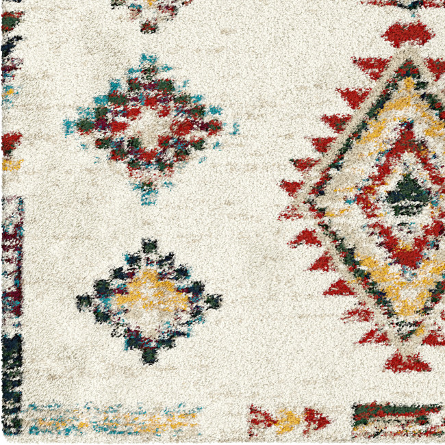 Tiki - Tapis d'inspiration berbère à losanges