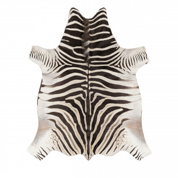 Mello - Tapis organique imitation peau de zèbre