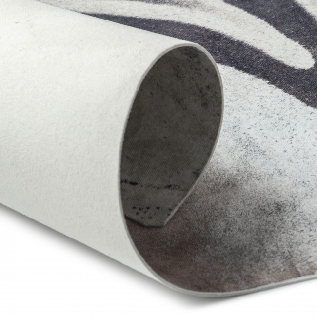 Mello - Tapis organique imitation peau de zèbre