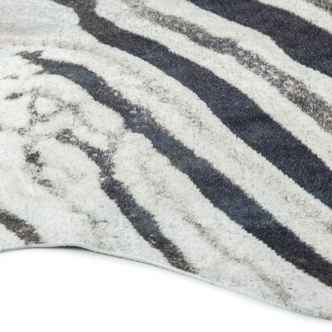 Mello - Tapis organique imitation peau de zèbre