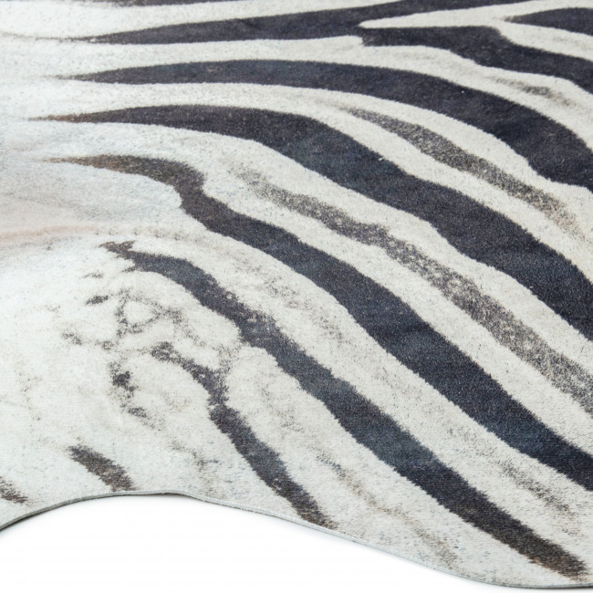 Mello - Tapis organique imitation peau de zèbre