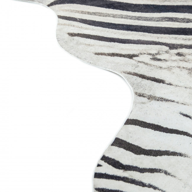 Mello - Tapis organique imitation peau de zèbre