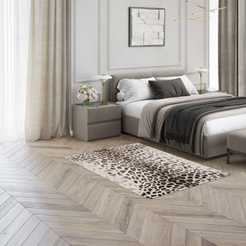 Lepi - Tapis à motif léopard