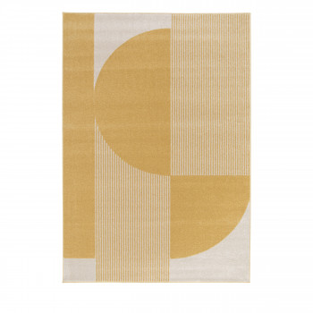 Pilo - Tapis à motifs géométriques arrondis