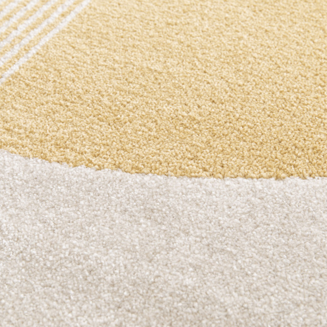 Pilo - Tapis à motifs géométriques arrondis