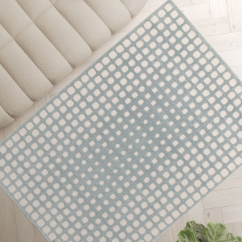 Zoom - Tapis géométrique en relief