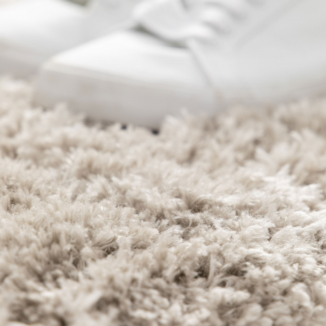 Soto - Tapis uni à poils longs