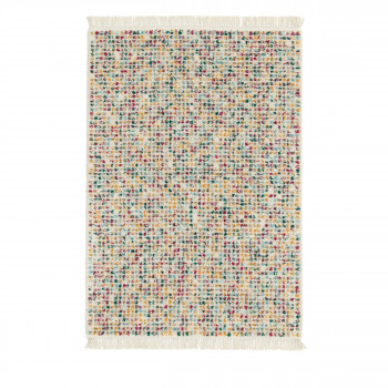 Tala - Tapis à effet tissé multicolore