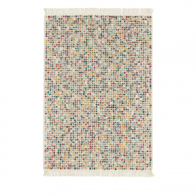 Tala - Tapis à effet tissé multicolore