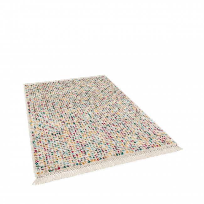 Tala - Tapis à effet tissé multicolore