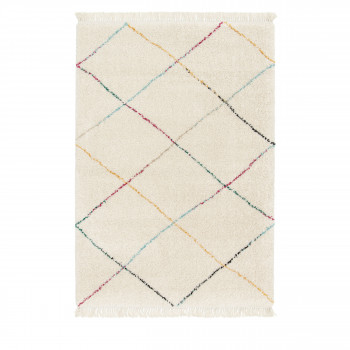 Bilo - Tapis d’inspiration berbère à losanges colorés