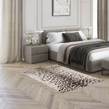 Lepi - Tapis à motif léopard
