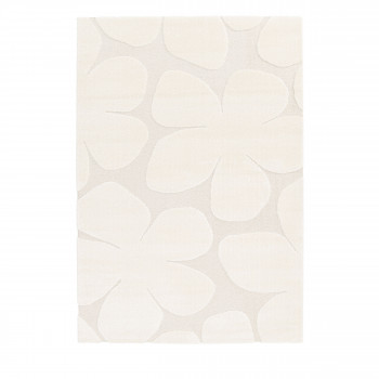 Flow - Tapis contemporain à motif floral en relief