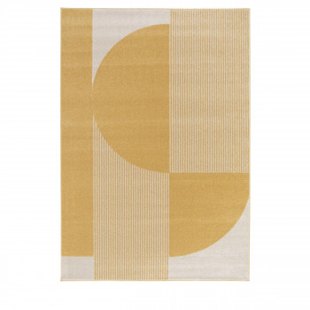 Pilo - Tapis à motifs géométriques arrondis