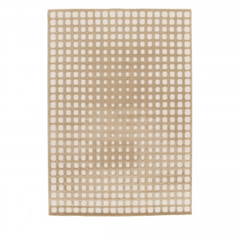 Zoom - Tapis géométrique en relief