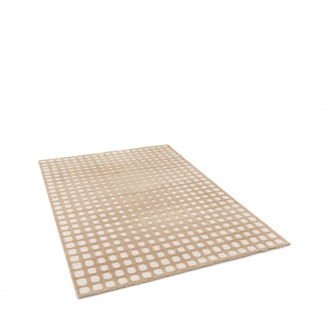 Zoom - Tapis géométrique en relief