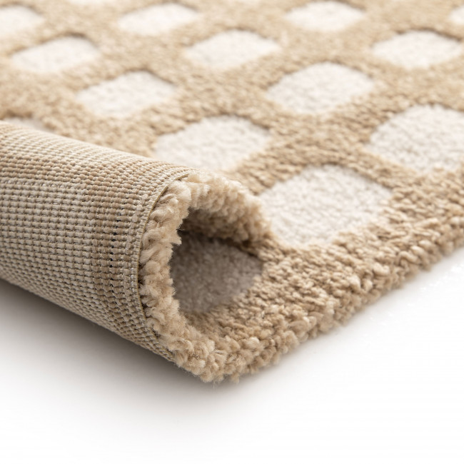 Zoom - Tapis géométrique en relief