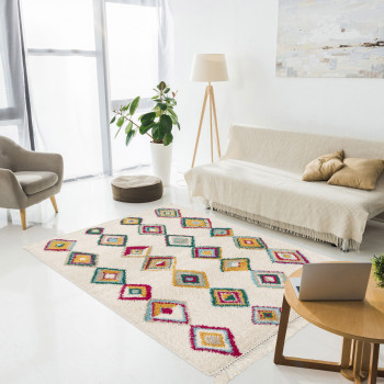 Bobi - Tapis d’inspiration berbère à losanges