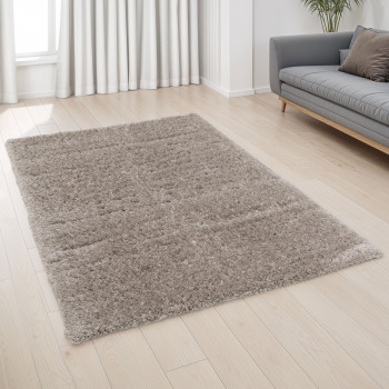 Soto - Tapis uni à poils longs