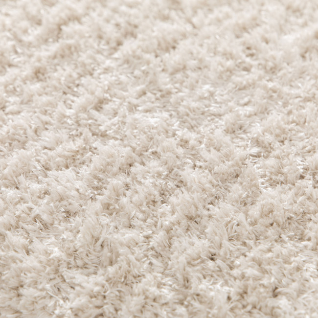 Yuka - Tapis uni à poils longs