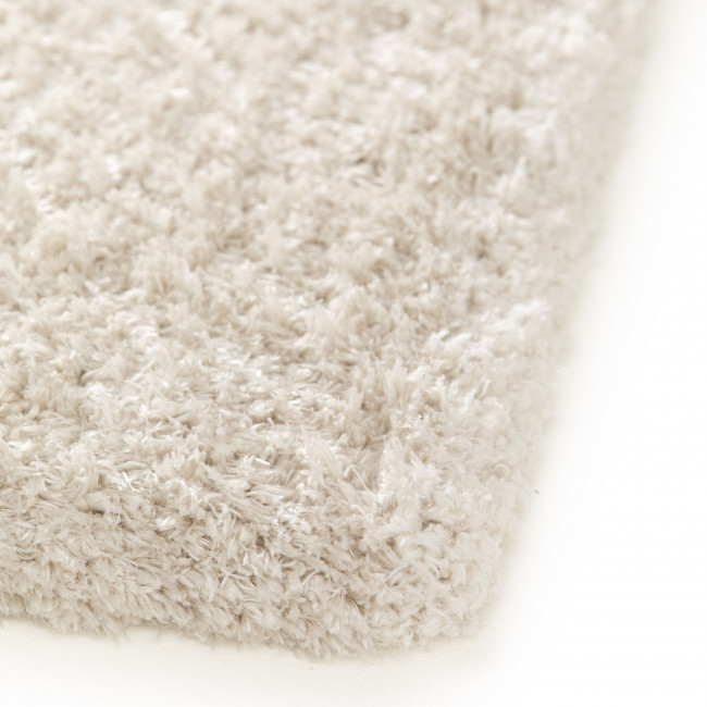 Yuka - Tapis uni à poils longs