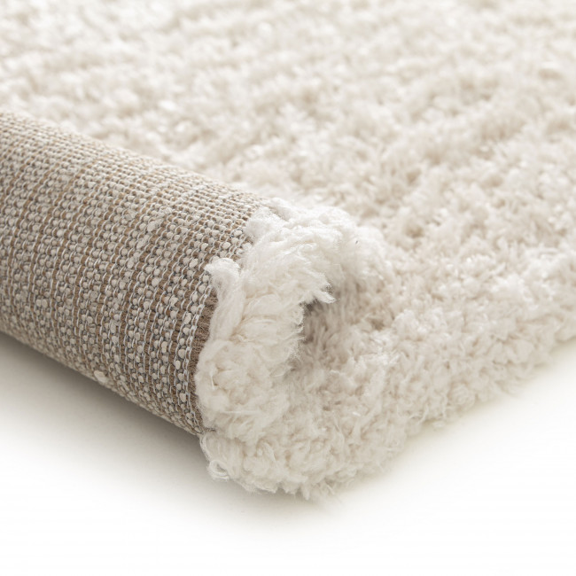 Yuka - Tapis uni à poils longs