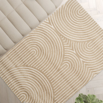 Archy - Tapis texturé à motif arches