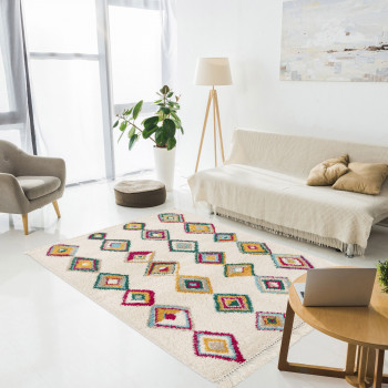 Bobi - Tapis d’inspiration berbère à losanges